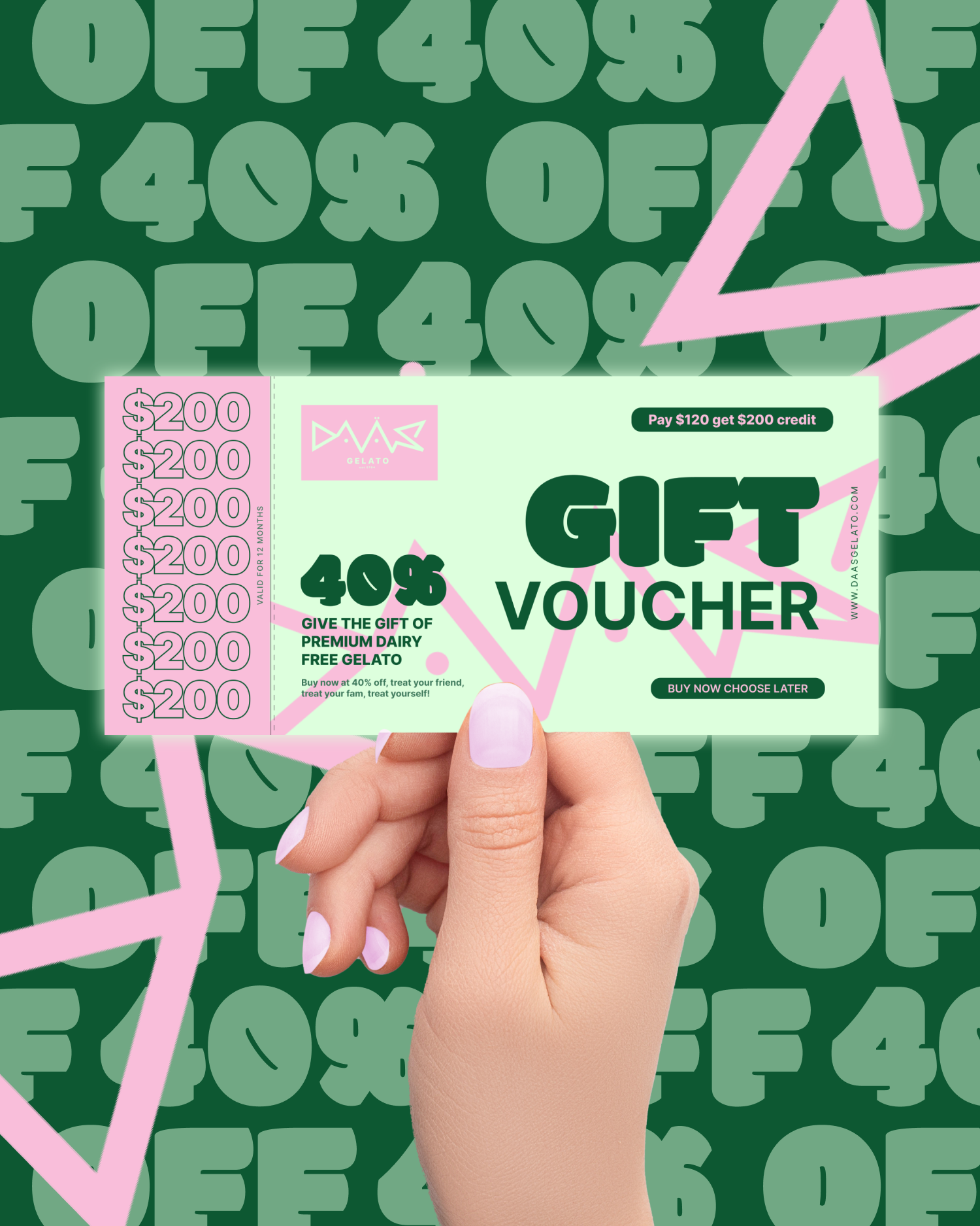 DAÄS Gift Voucher - 40% OFF NOW!