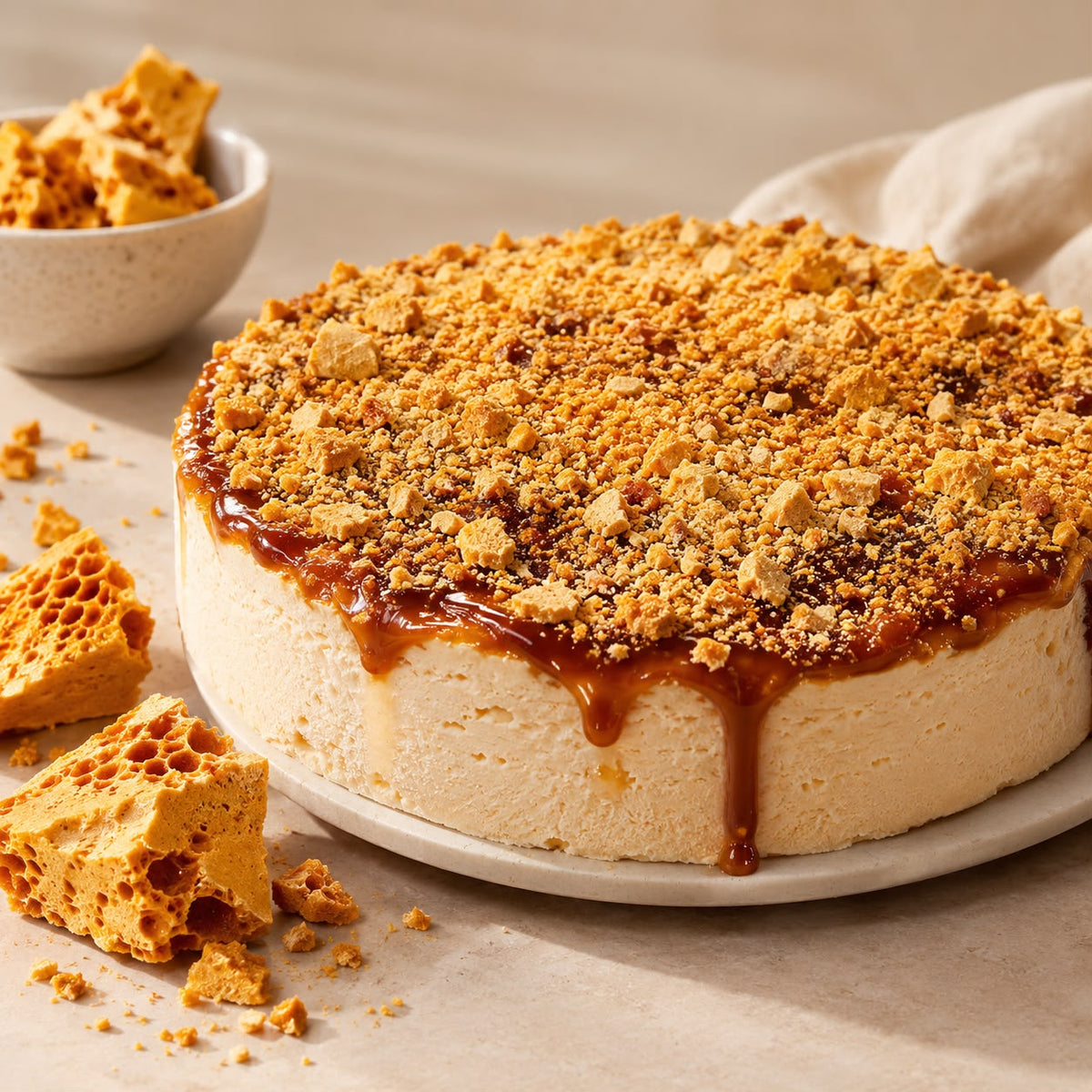 Vanilla Honeycomb - Gelato Cake