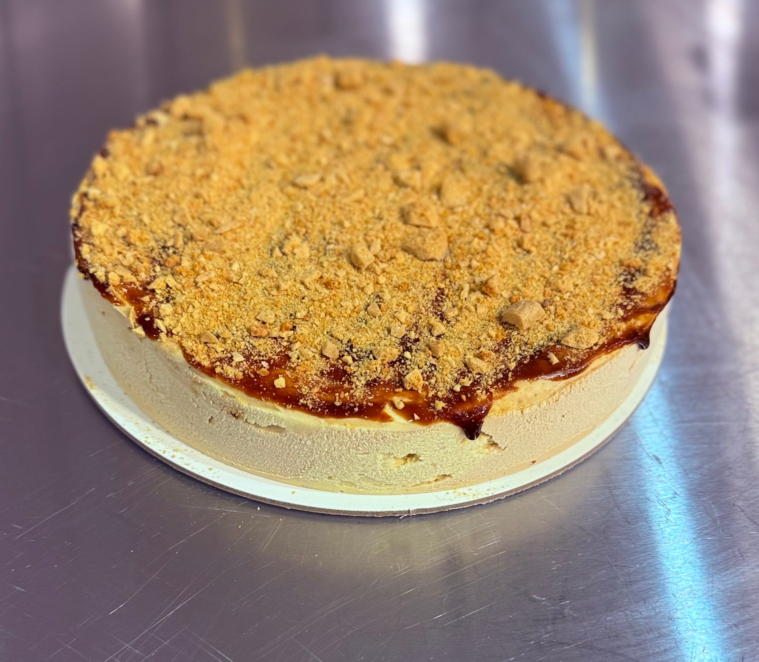 Hokey Pokey Gelato Cake