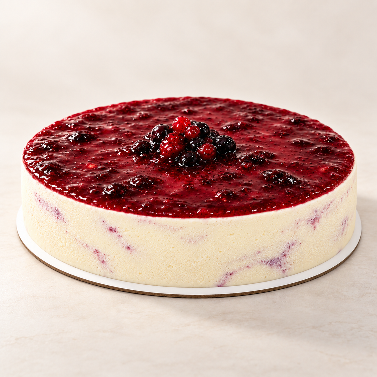Cassis Gelato Cake